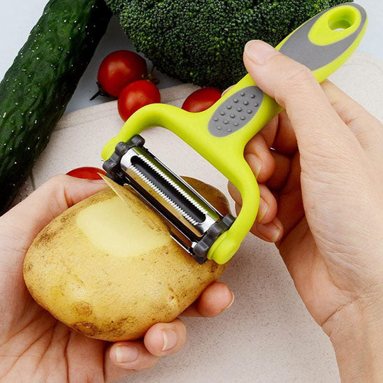 économe inox légumes