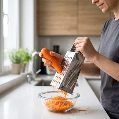 Râpe à légumes manuelle femme râpe carottes