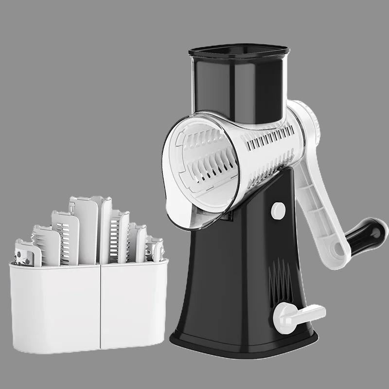 râpe à légumes manuelle noire