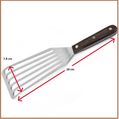 Spatule Cuisine Inox à Fentes