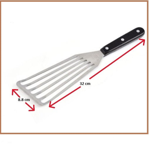 Spatule Cuisine Inox à Fentes