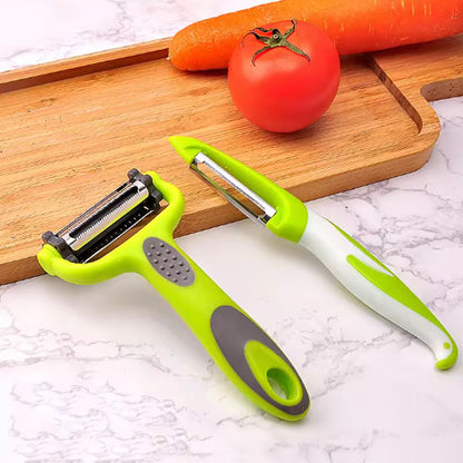 ensemble économe inox