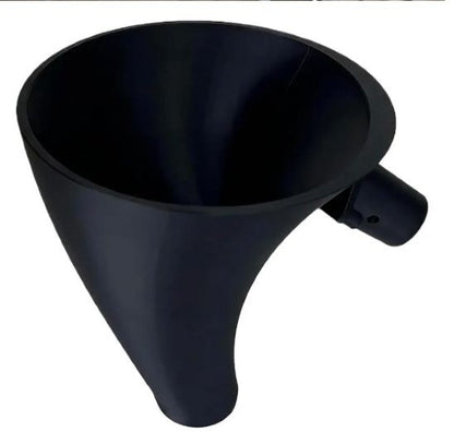 entonnoir pour robot noir