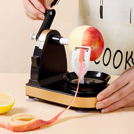 cuisinière-utilise-epluche-pomme-noir