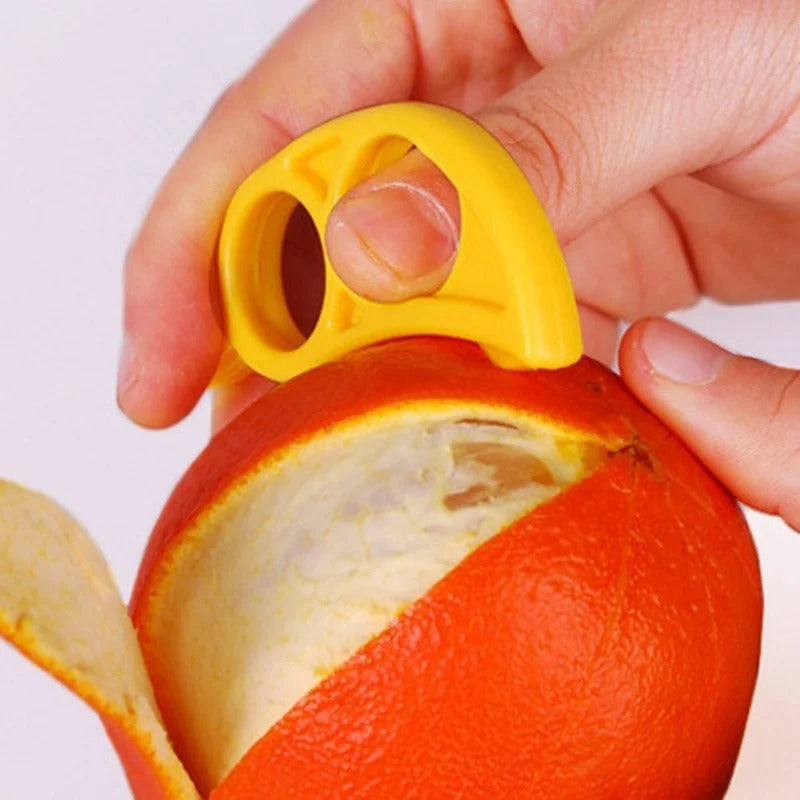 éplucheur plastique agrumes