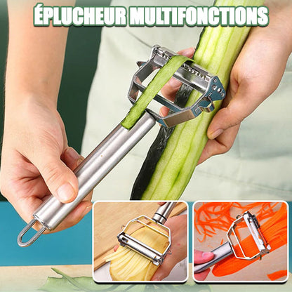 éplucheur-en-acier-inoxidable- julienne