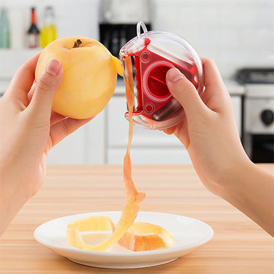 pomme peler éplucheur rond