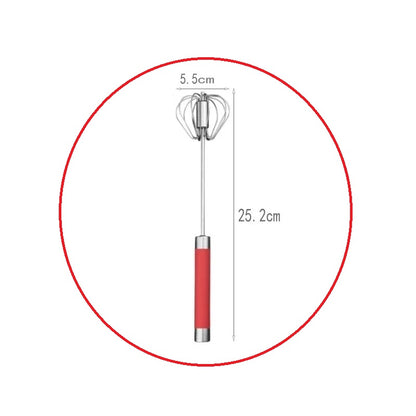 fouet cuisine a pression rouge 25cm