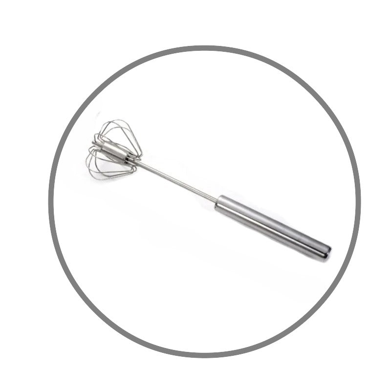 fouet cuisine a pression argenté