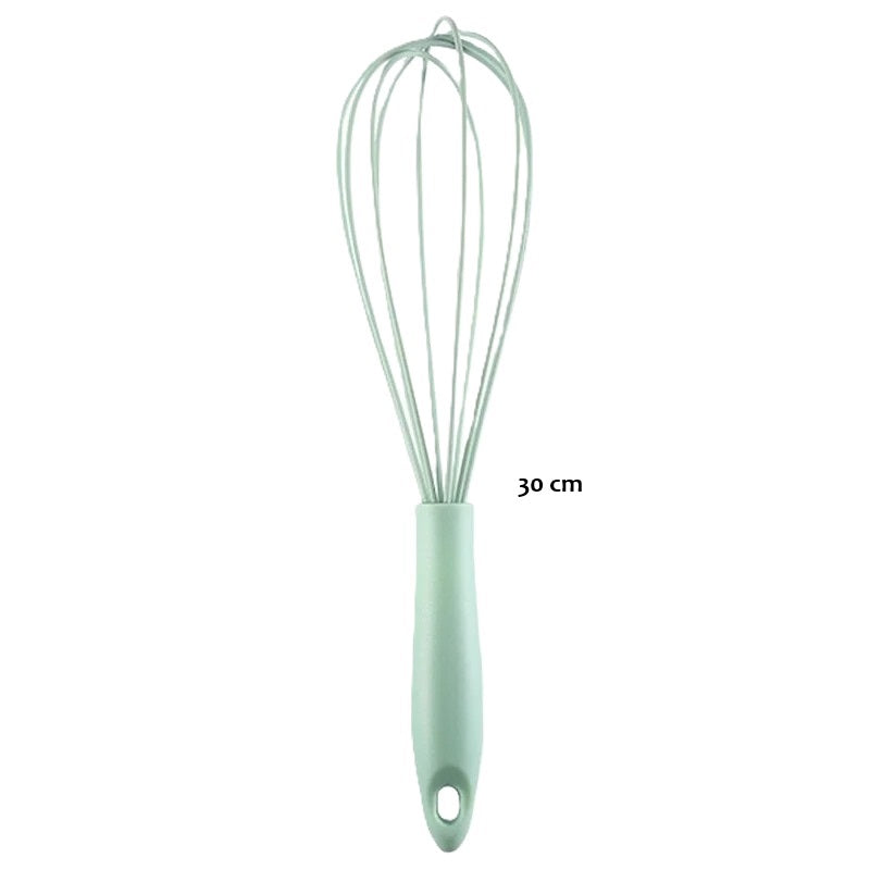fouet cuisinesilicone menthe 30cm