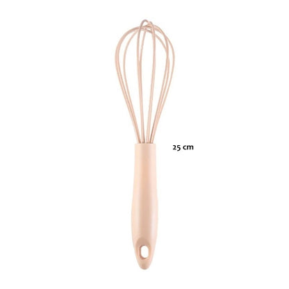 fouet cuisine silicone rose 25 cm