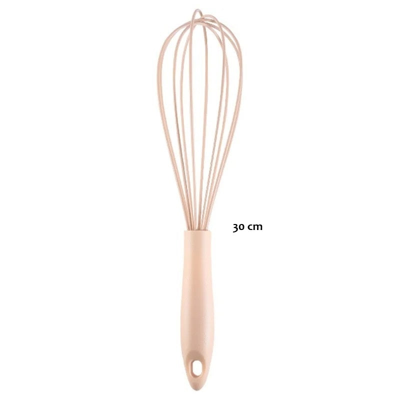 fouet cuisine silicone rose 30cm