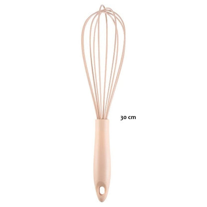 fouet cuisine silicone rose 30cm