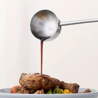 louche poulet frit nappé de sauce