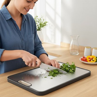Planche a decouper femme coupe persil