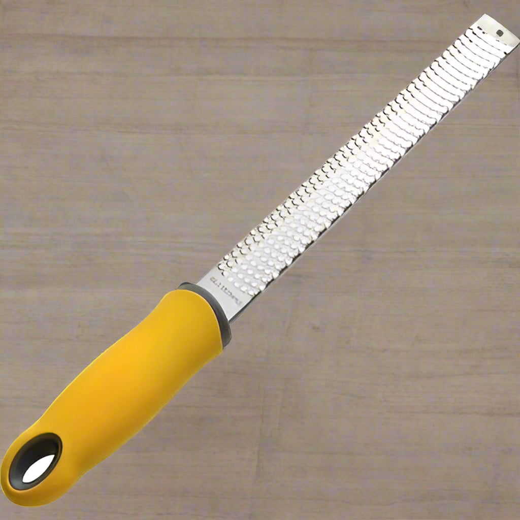 râpe microplane manche jaune