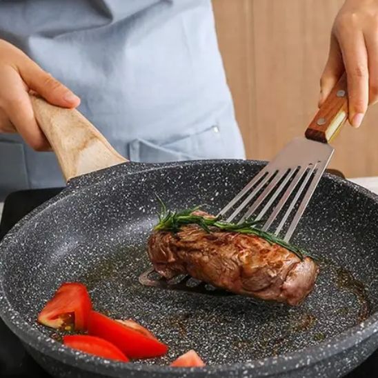 Spatule Cuisine Inox à Fentes